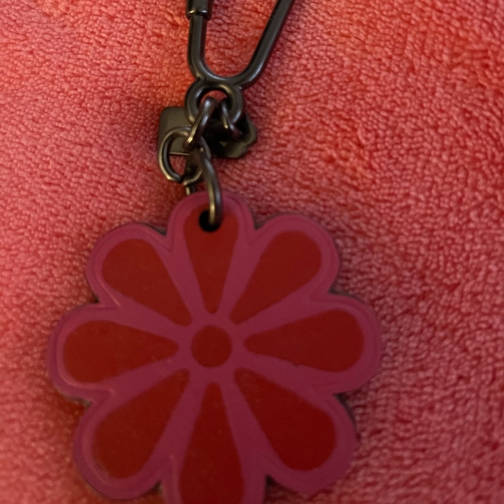 Coach flower fob